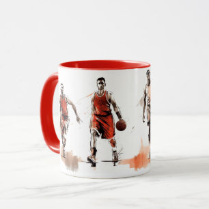 Caneca Mug de bola de basquete