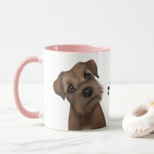 Caneca Mug de Borda Terrier