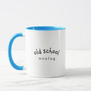 Caneca Mug De Café Analógico Da Escola Antiga