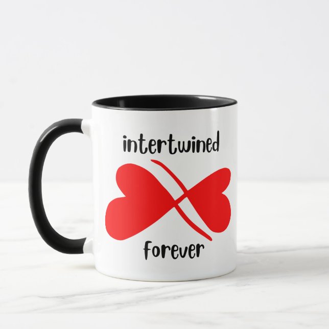 Caneca Mug De Café BFTG Interligado Para Sempre (Esquerda)
