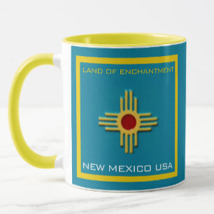 Caneca Mug de Café da Terra do Novo México