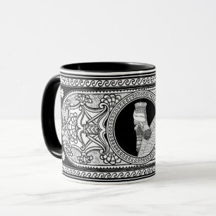Caneca Mug de café de Lamaçu decorado