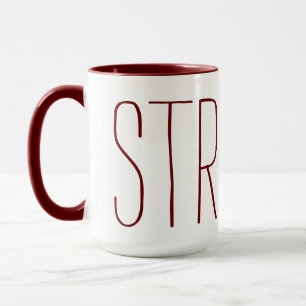 CANECA MÚG DE CAFÉ "ESTRANHO"