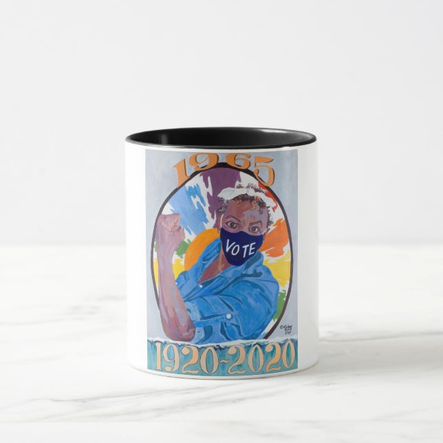 Caneca Mug De Café Gota/Rainbo Rosa. (Centro)