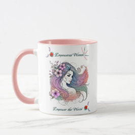Caneca Mug de café Inspirativo para o Dia das Mulheres