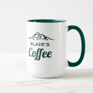 Caneca Mug de Café Personalizado com Montanhas