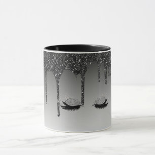 Caneca Mug de café preto - Elegância elegante e moderna