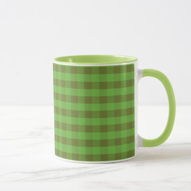 Caneca Mug de café verde em forma de país (Direita)