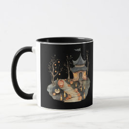 Caneca Mug de Casa de Halloween