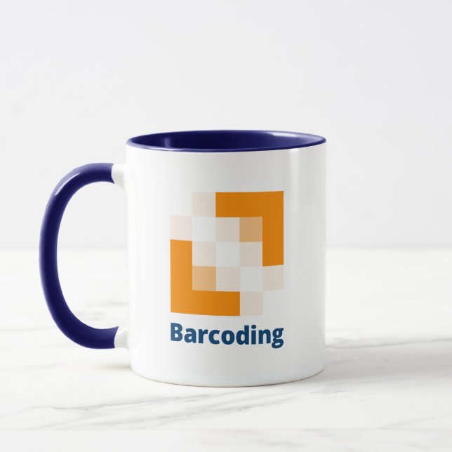 Caneca Mug de código de barras (Esquerda)