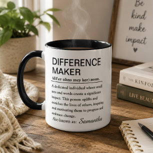 Caneca Mug de Criador de Diferenças - Personalizado Inspi
