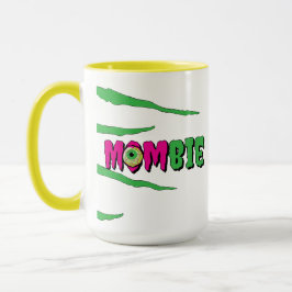 Caneca Mug de Dia de as Bruxas engraçado da MOMbie Ghouli