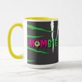 Caneca Mug de Dia de as Bruxas engraçado da MOMbie Ghouli