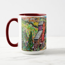 Mug de dois tons, 15 oz