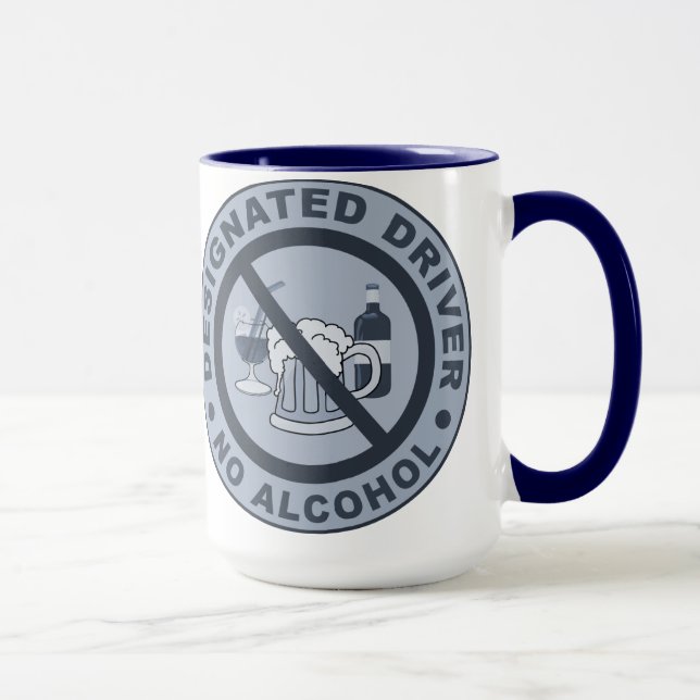 Caneca Mug de driver designado - escolha estilo e cor (Direita)