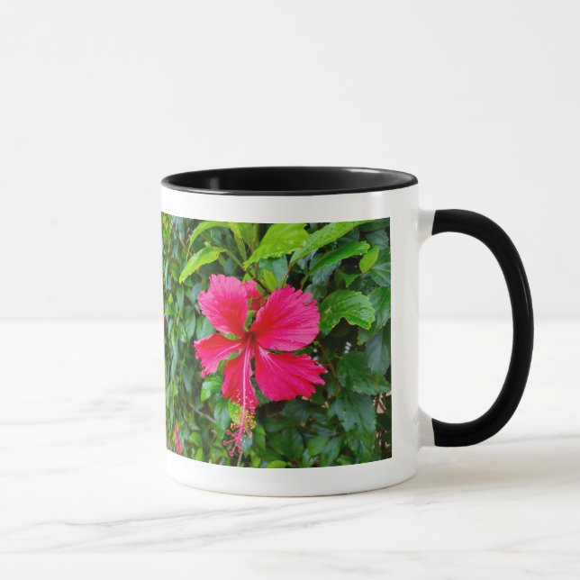 Caneca Mug de Flor Tropical (Direita)
