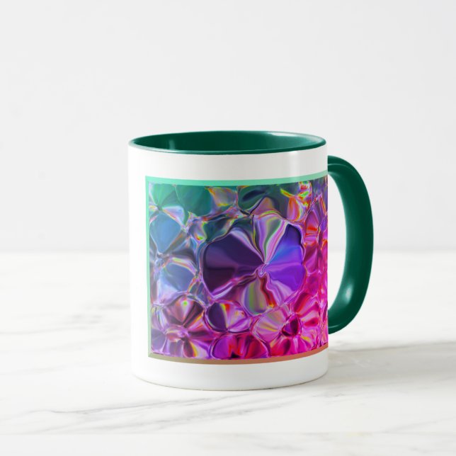 Caneca Mug de Flores Silvestres (Frente Esquerda)