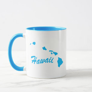 Caneca Mug De Forma Do Havaí