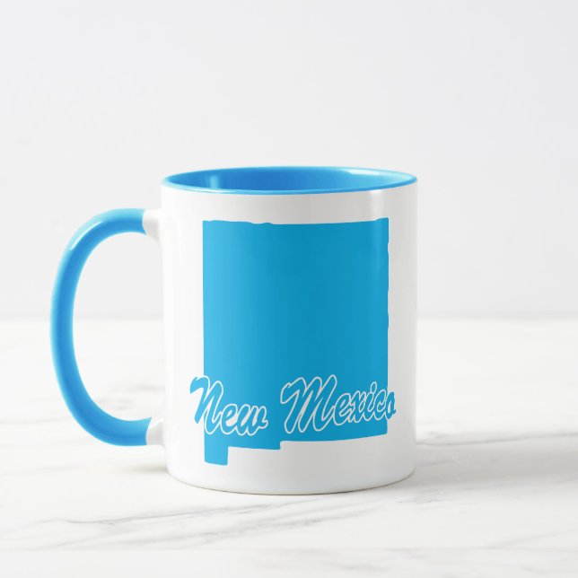 Caneca Mug De Forma Do Novo México (Esquerda)