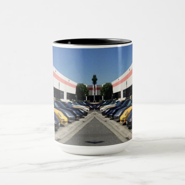 Caneca Mug de foto de imagem de espelho personalizável (Centro)