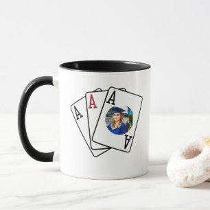 Caneca Mug de Foto de Três Aces: Presente para Formatação