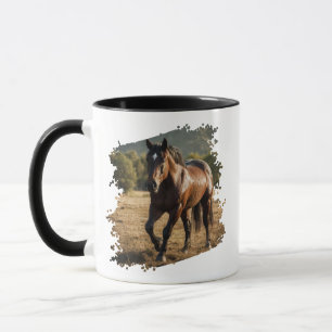 Caneca Mug de Foto do Lover do Cavalo Personalizado pela 