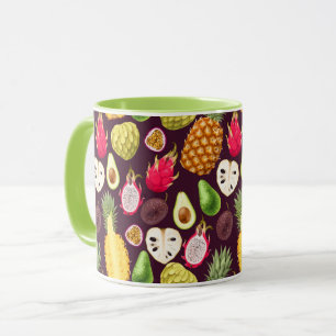 Caneca Mug de Fruta tropical