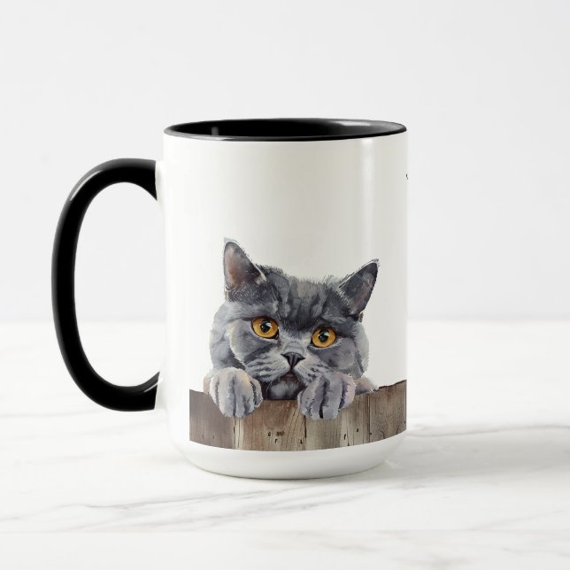 Caneca Mug de gato de Shorthair (Esquerda)