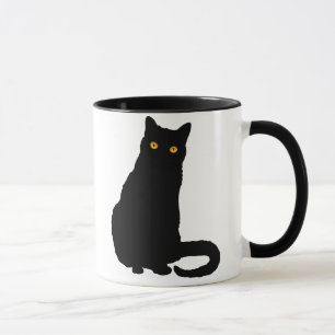 Caneca Mug de Gato Negro Número 1