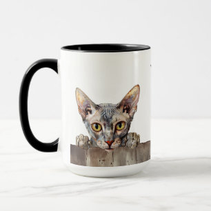 Caneca Mug de Gato Petersbald