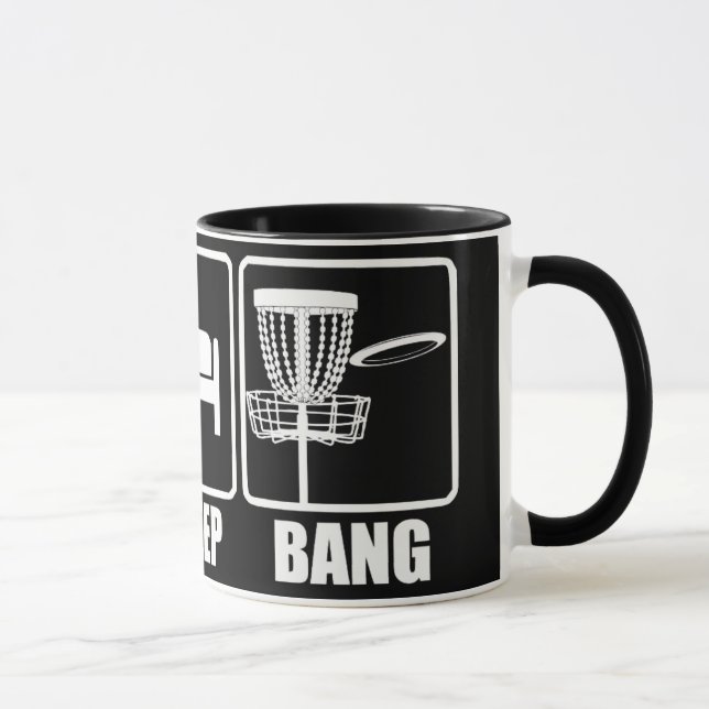 Caneca Mug de Golf de Disco (Direita)