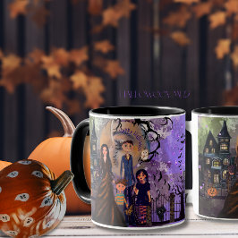 Caneca Mug de Halloween da Casa Branca