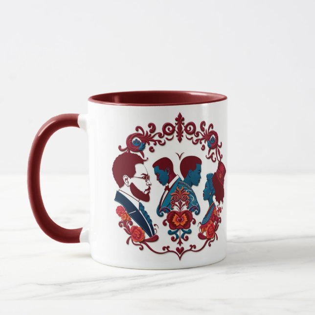 Caneca Mug de história negra (Esquerda)