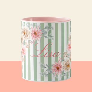 Caneca Mug de jardim de Primavera personalizado
