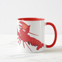 Mug de lagosta de Evento de Maine Personalizável