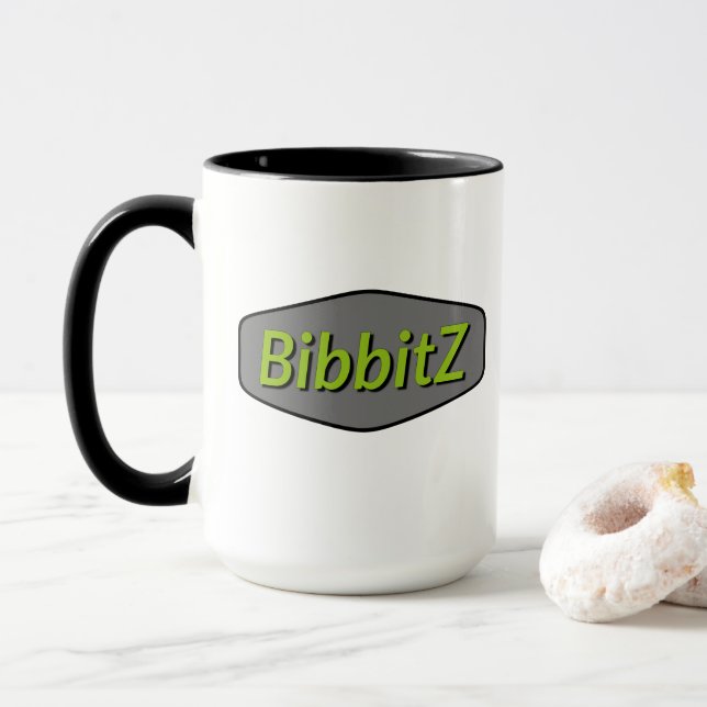 Caneca Mug de logotipo (Com Donut)