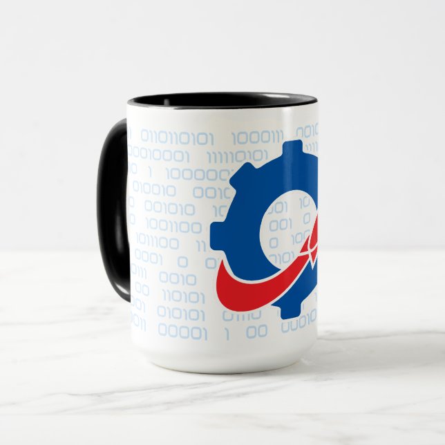 Caneca Mug de logotipo (Frente Esquerda)