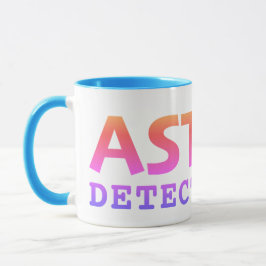 Caneca Mug de logotipo ácido AstroDetectives