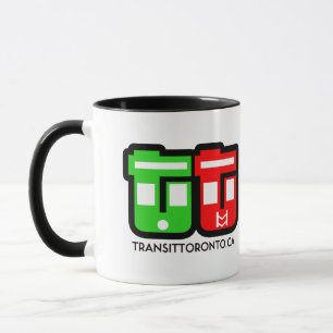 Caneca Mug de logotipo do Toronto de Trânsito