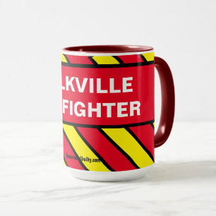 CANECA MÚG DE LUTA DE FOGO DE POLKVILLE
