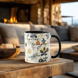 Caneca Mug de Natal Artístico Personalizado - Nome Person