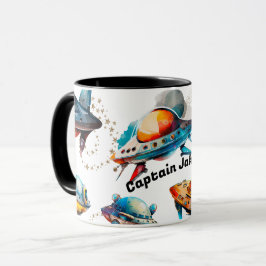 Caneca Mug de navio espacial personalizado