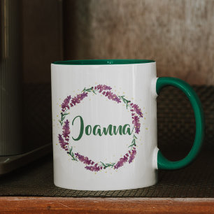 Caneca Mug de Nome Lilac Personalizado Presentes person