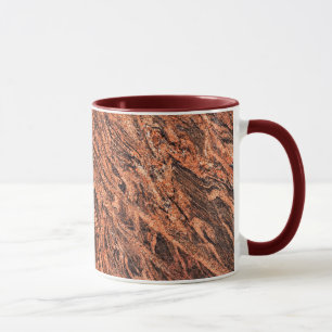 Caneca Mug de Padrão de Pedra Granito
