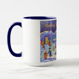 Caneca Mug de paz de feriado no Alasca