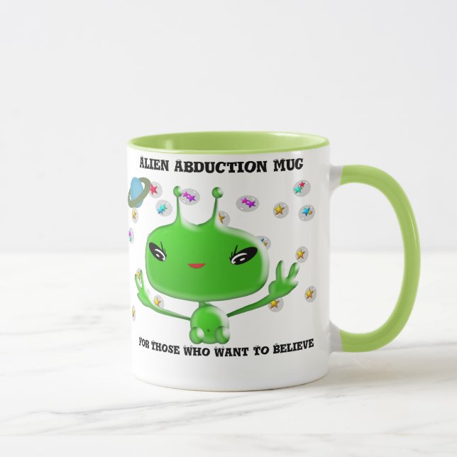 Caneca Mug De Rapto De alienígenas Para Aqueles Que Quere (Direita)