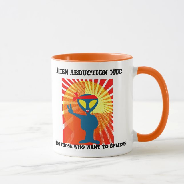 Caneca Mug De Rapto De alienígenas Para Aqueles Que Quere (Direita)