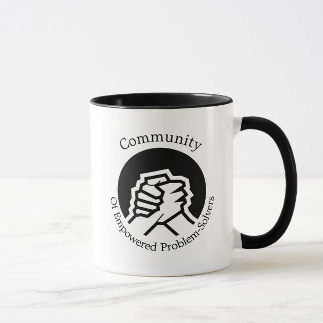 Caneca Mug de resolução de problemas com energia (Direita)