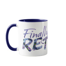 Mug De Retirada De Phlox Roxo