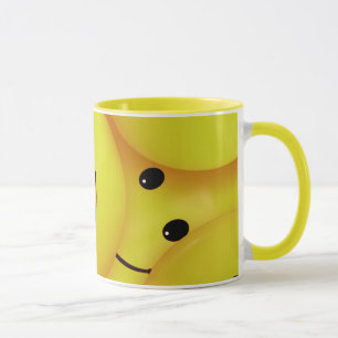 Caneca Mug de rosto feliz personalizado